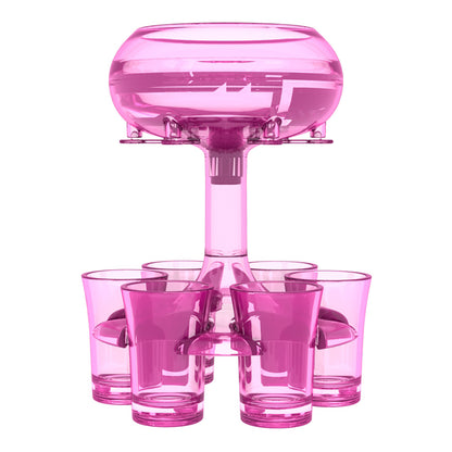 6-Shot Glass Dispenser Holder