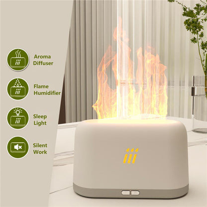 Flame Aroma Diffuser Air Humidifier