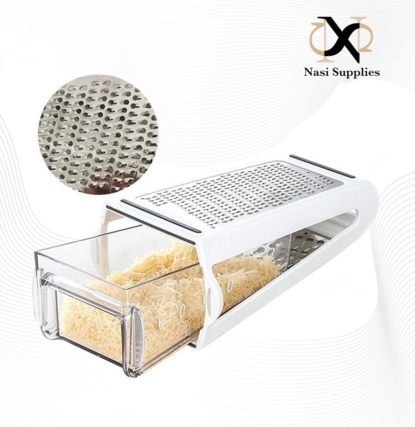 Double-Sided Stainless Steel Grater