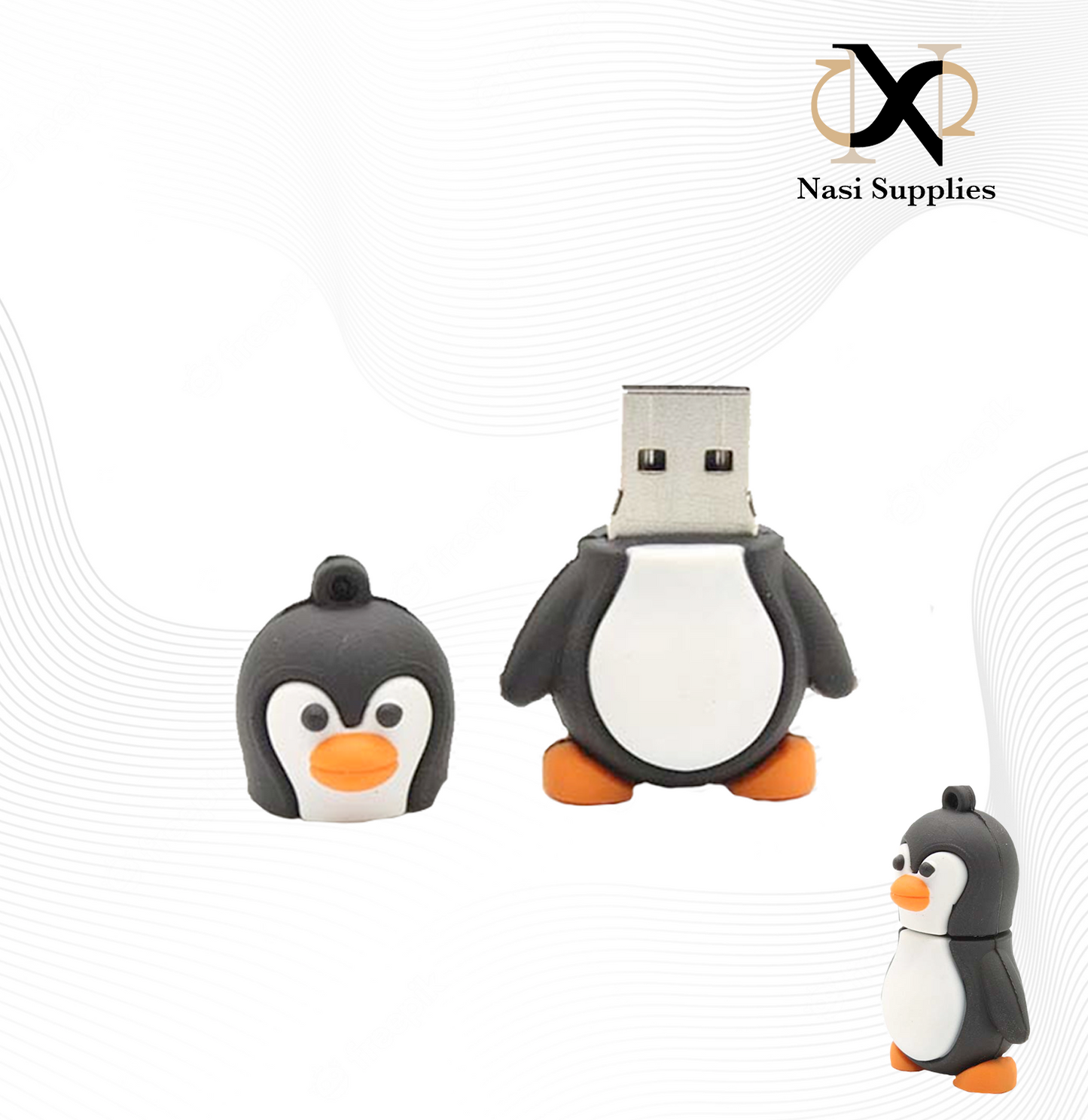 Cartoon Penguin USB