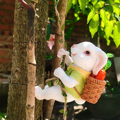 Little Bunny Climbing Ornament