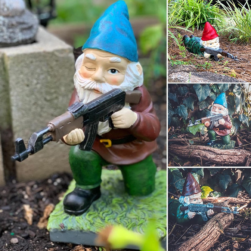 Gnome Army Ornament