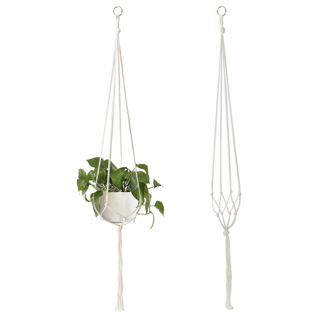 Cesta colgante para plantas