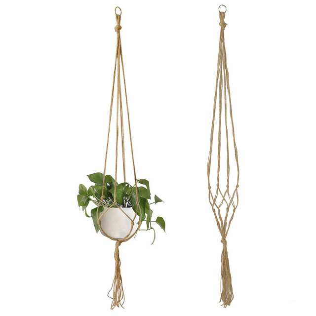 Cesta colgante para plantas